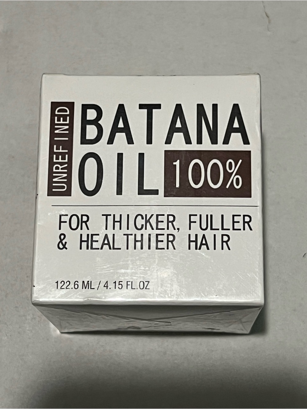 Batana Oil 100% Unrefined Hair Oil - White & Brown Box